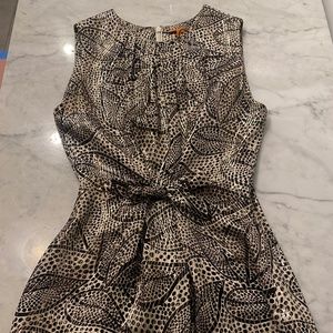 Tory Burch metallic tunic